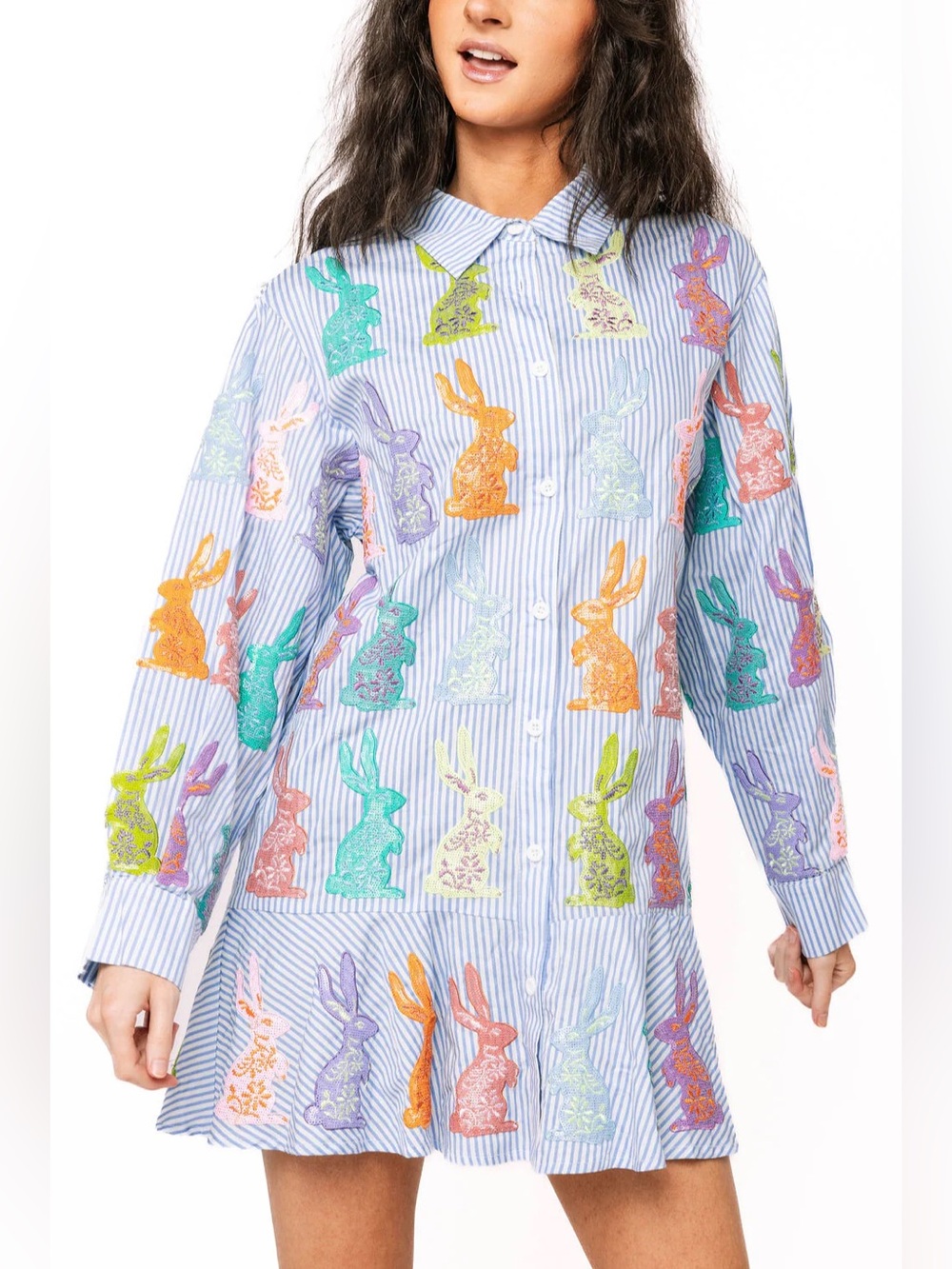 Striped Bunny Dress